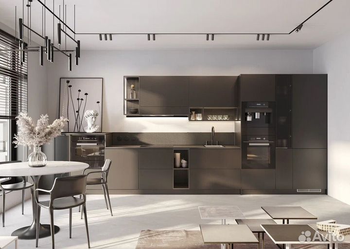 Кухня под потолок в кредит