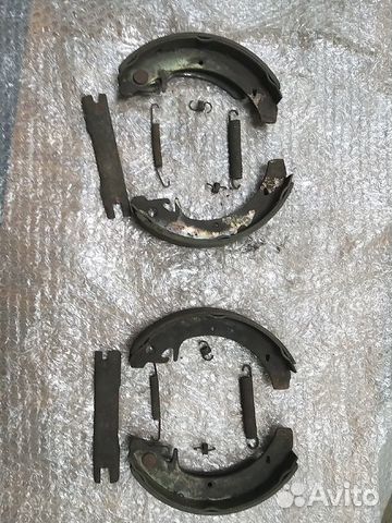 Задние тормозные колодки в сборе ваз 2110-2112