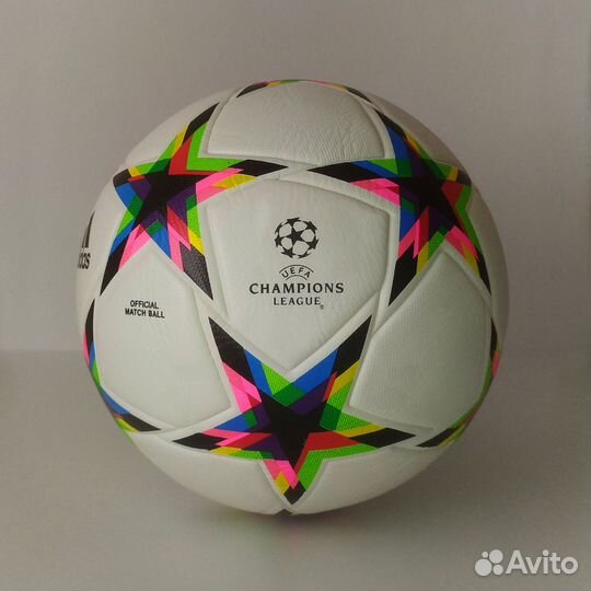 Футбольный мяч лига чемпионов + подарок сетка