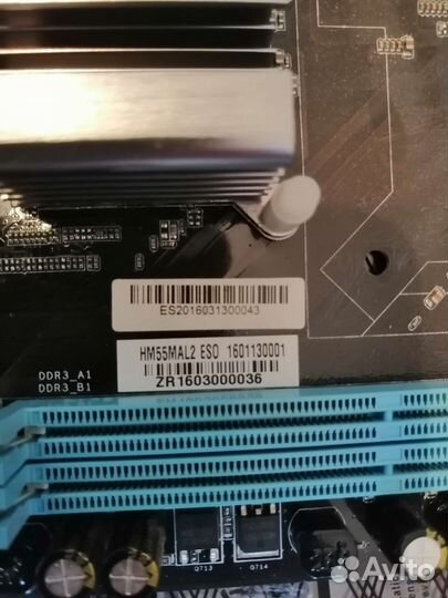 Материнская плата с процессором intel core i7-620М