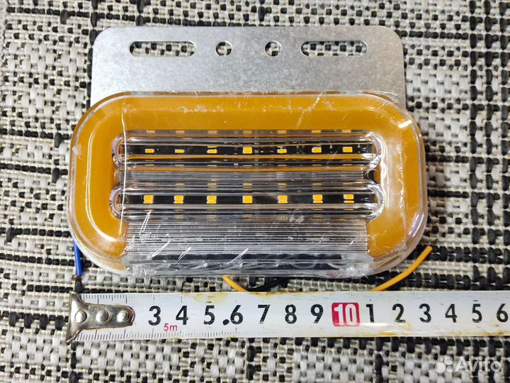 Фонари габаритные LED боковые Газель с поворотом