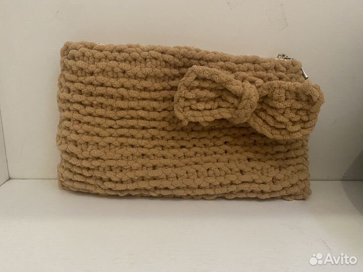 Косметичка вязаная