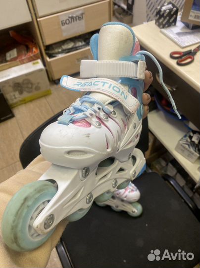 Роликовые коньки детские для девочки