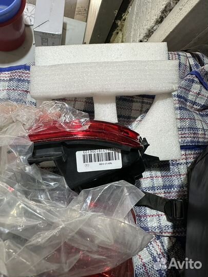 Противотуманные фары toyota land cruiser 200 16+