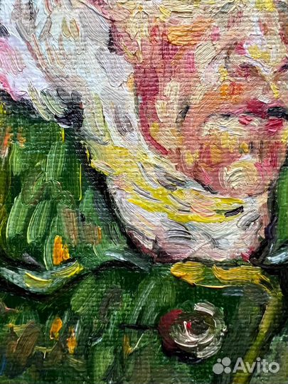 Картина маслом ван гог с трубкой