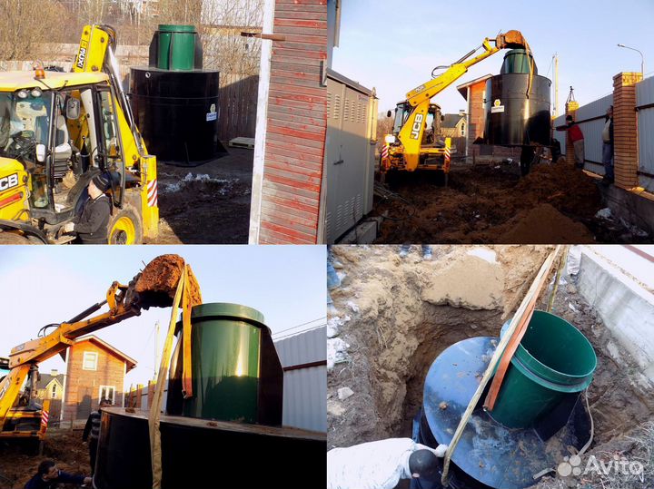 Автономная канализация. Монтаж септика под ключ