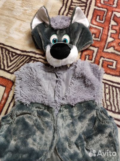 Новогодний костюм зайца, волка, гнома