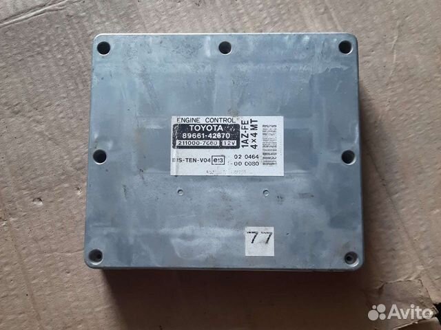 Эбу блок управления двигателем Toyota RAV4 2