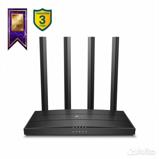 WiFi роутер AC1300 гигабитный Archer C6