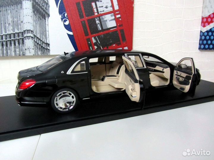 Mercedes Maybach W222 S 600 Pullman X222 2016 blac