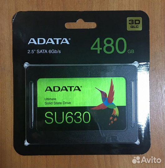 SSD 480Gb 2.5 Adata SU630