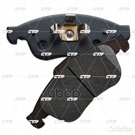 Колодки тормозные дисковые GK0983 CTR