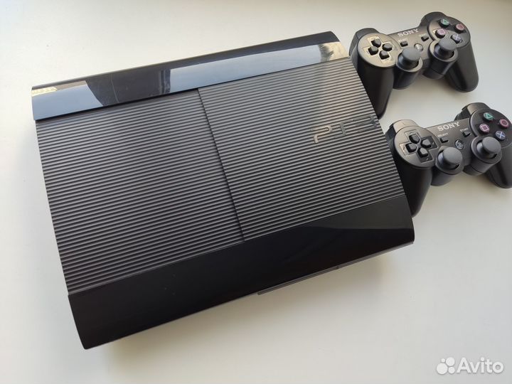 PS3 SS 500Gb + HEN + 63 игры