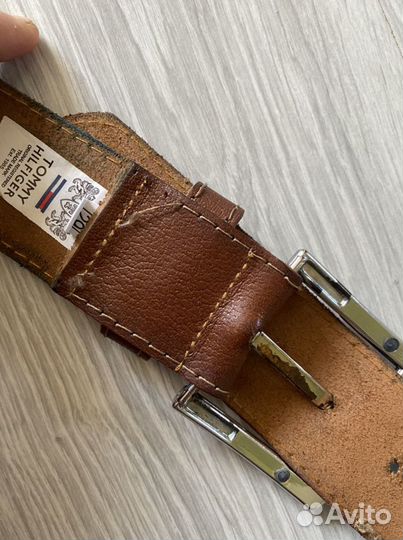 Tommy hilfiger Ремень мужской натуральная кожа