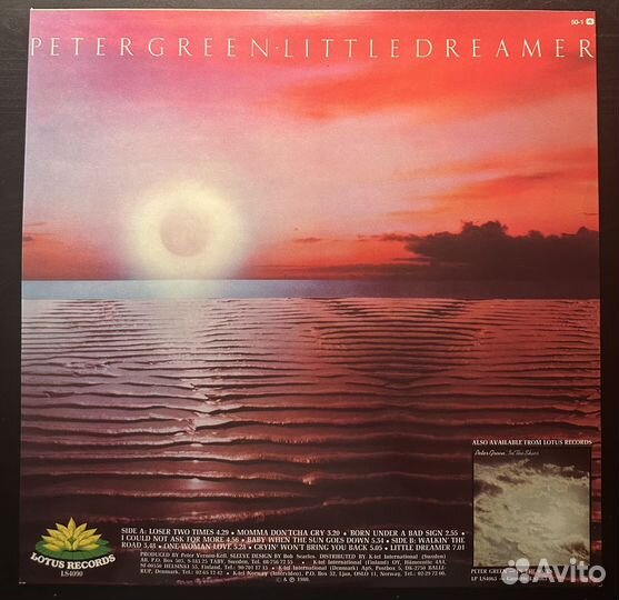 Peter Green –Little Dreamer (Швеция 1980г.)