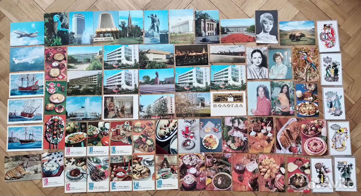 Открытки, конверты СССР 50-80 годы