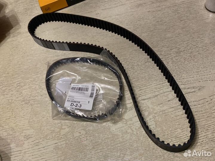 Ремень грм на Mitsubishi galant 8