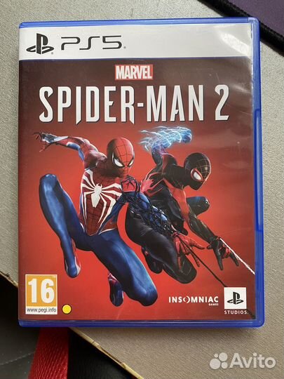 Человек паук 2 ps5 диск
