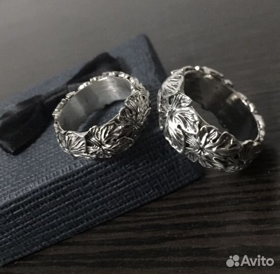 Серебряные кольца, кольца «Лоза»