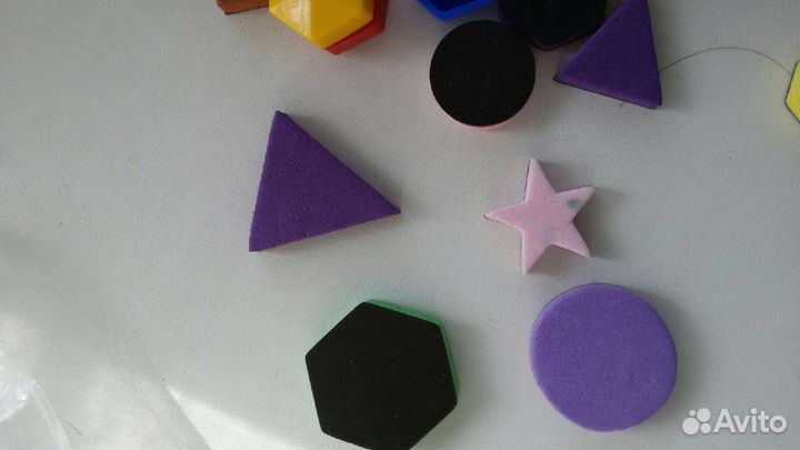 Набор магнитов с буквами и цифрами