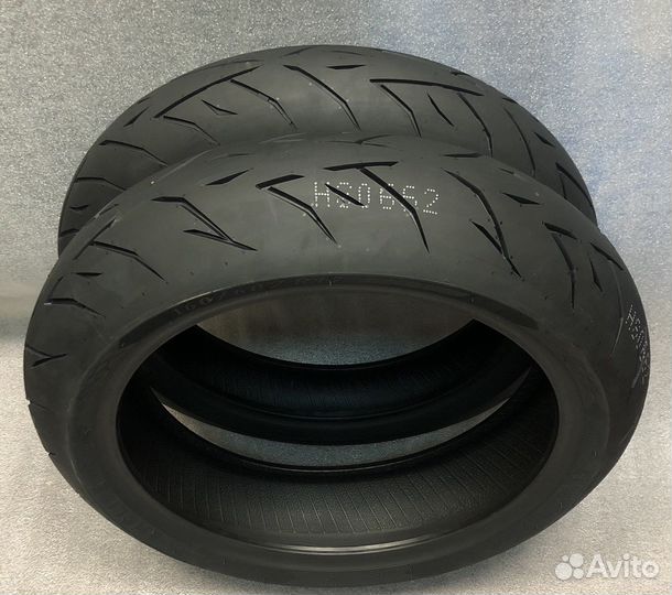 Комплект шин helios 110-70-17 и 150-60-17