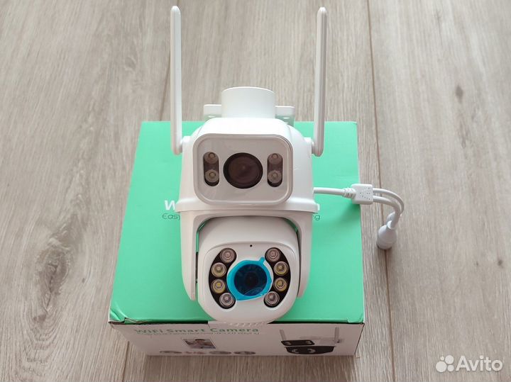 Новая двойная wifi камера 4MP
