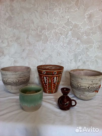 Керамика кашпо