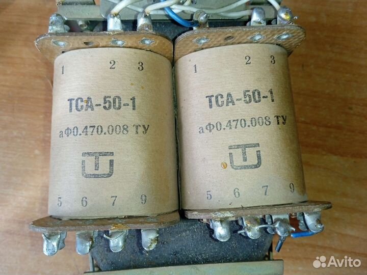 Трансформатор и электродвигатель от Мелодия 103