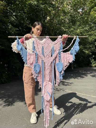 Настенное панно макраме