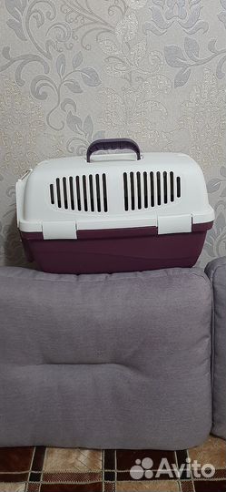 Переноска для кошек пластиковая