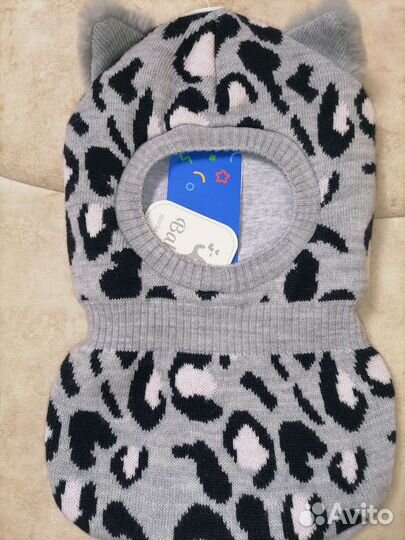 Шапка шлем для девочки новая