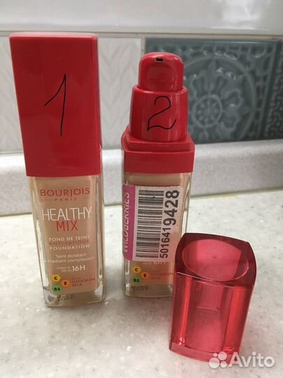 Оригинальный 100% тональный крем Bourjois 53,54,55