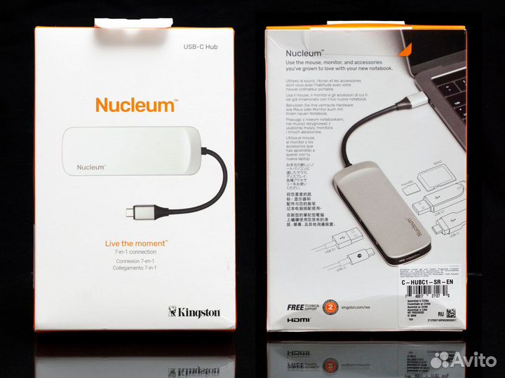 Usb концентратор для MacBook Type-c Kingston