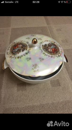 Супница Фарфор гдр Мадонна 1,6л