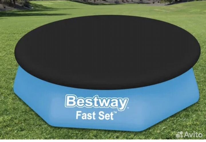 Тент для бассейна с надувным бортом 244 см,Bestway