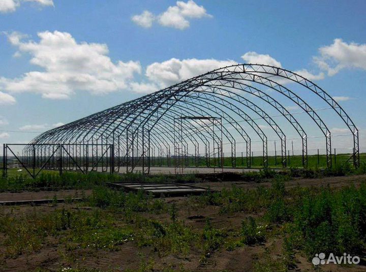 Металлоконструкции навес