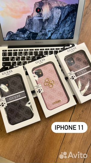 Чехлы guess iPhone на все модели