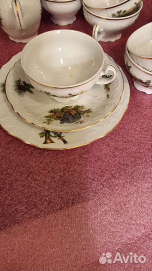 Чайный сервиз Богемия Чехия