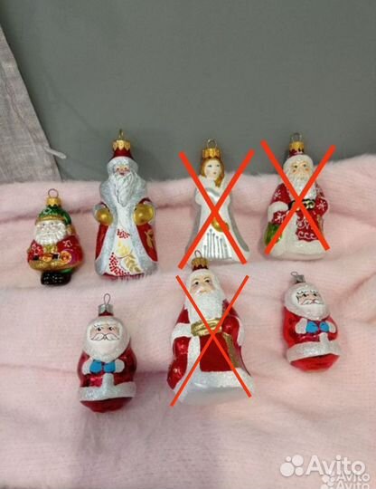 Елочные игрушки стекло