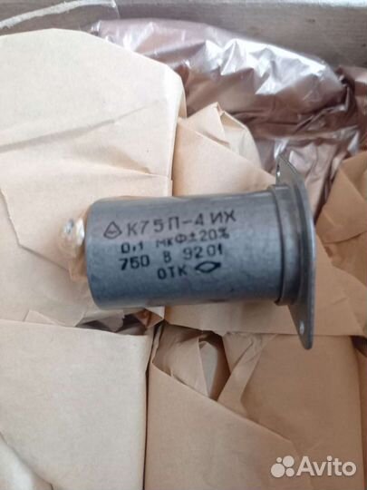 К75п-4и 0.1мкф:0.22мкф;1мкф разные