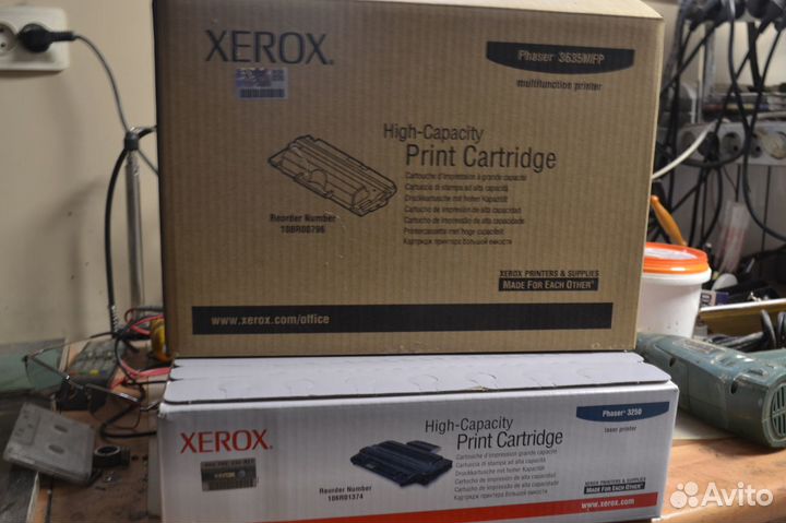 Картридж для лазерного принтера xerox