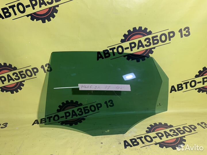 Стекло задней левой двери VW Polo 5. 2019 год