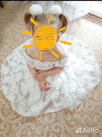 Детское нарядное платье