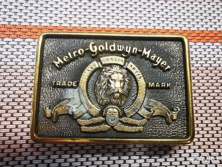 Пряжка ремня работников киностудии Metro Goldwyn M