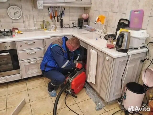 Прочистка канализации/устранение засора/сантехник