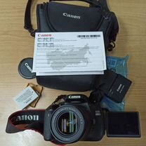 Зеркальный фотоаппарат canon 600d новый