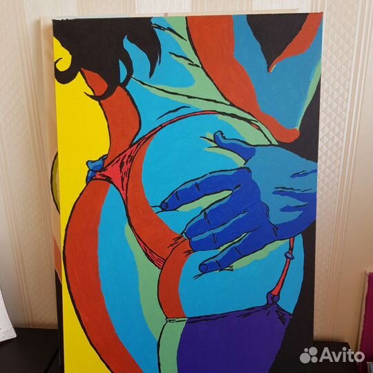 Картины эротика. Акрилом на холсте