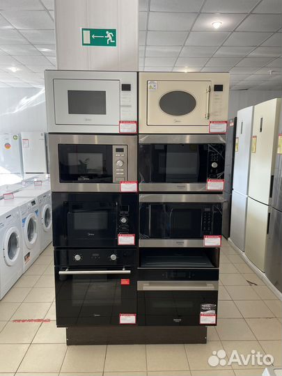 Встраиваемые микроволновые печи Midea