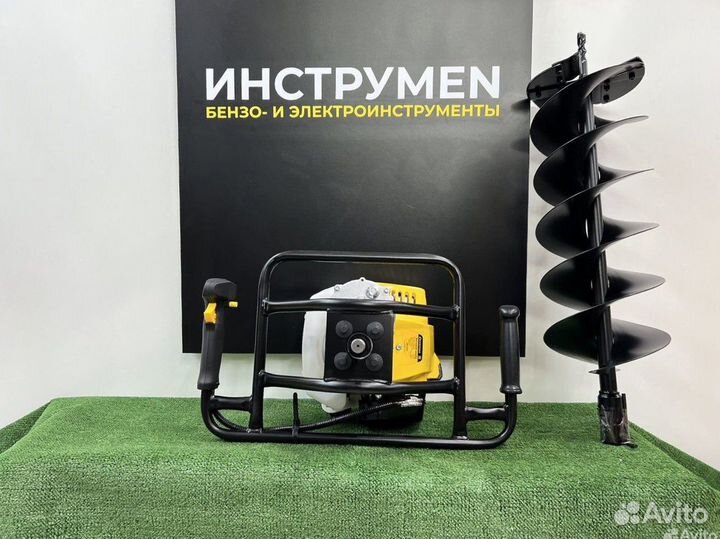 Мотобур champion AG252(2л.с) со шнеком 200мм