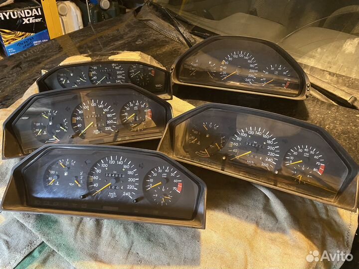 Приборки w124 mercedes